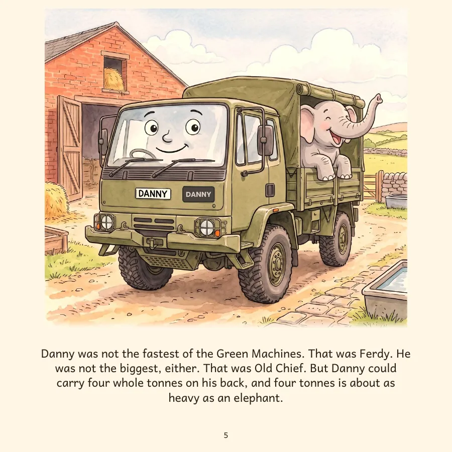 Look inside Danny, illustrated page 1