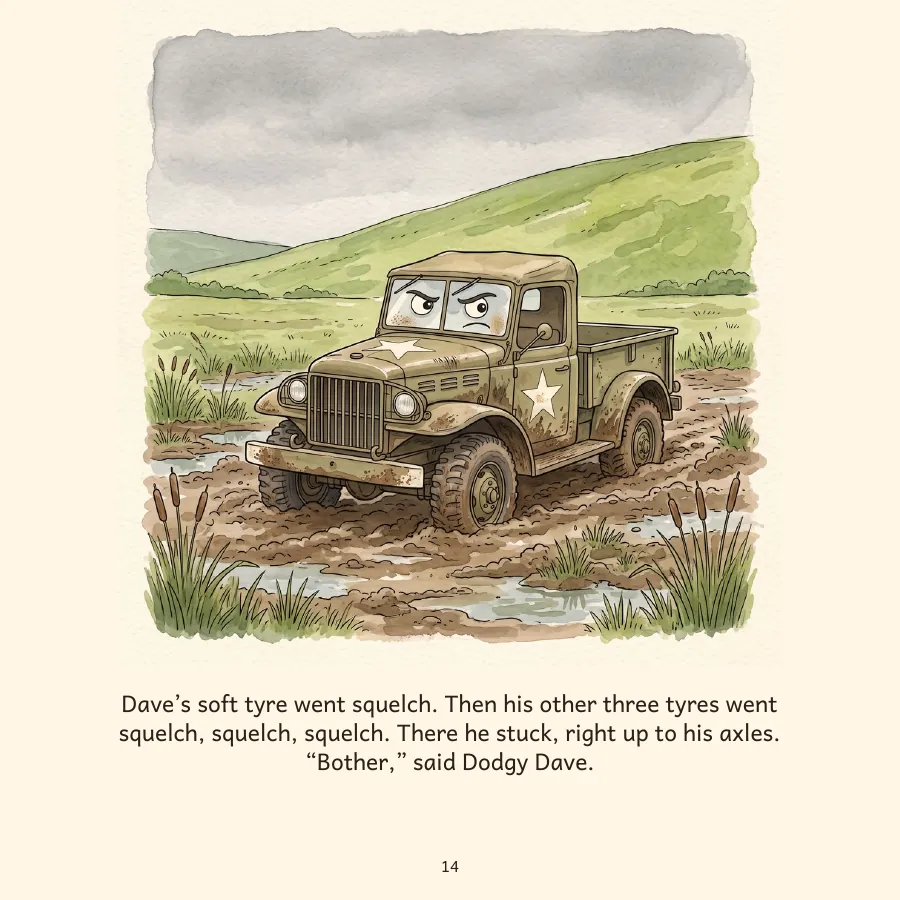 Look inside Danny, illustrated page 2