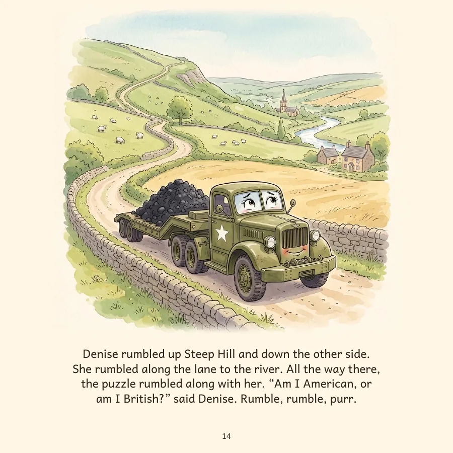 Look inside Denise, illustrated page 2