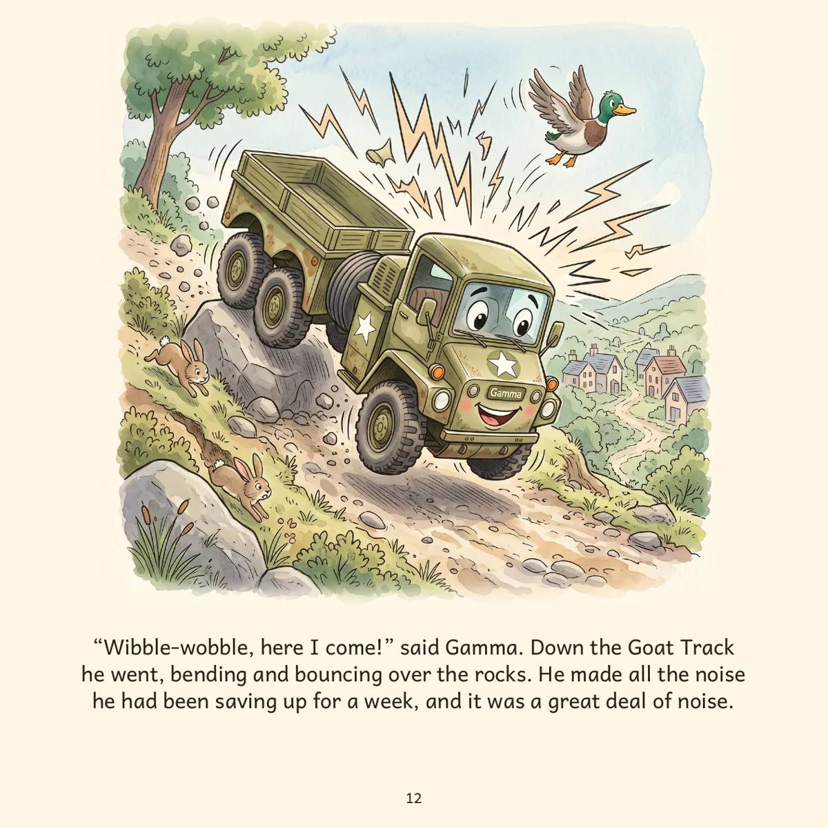Look inside Gamma, illustrated page 1