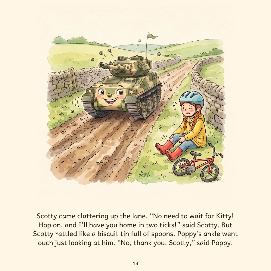 Look inside Kitty, illustrated page 2