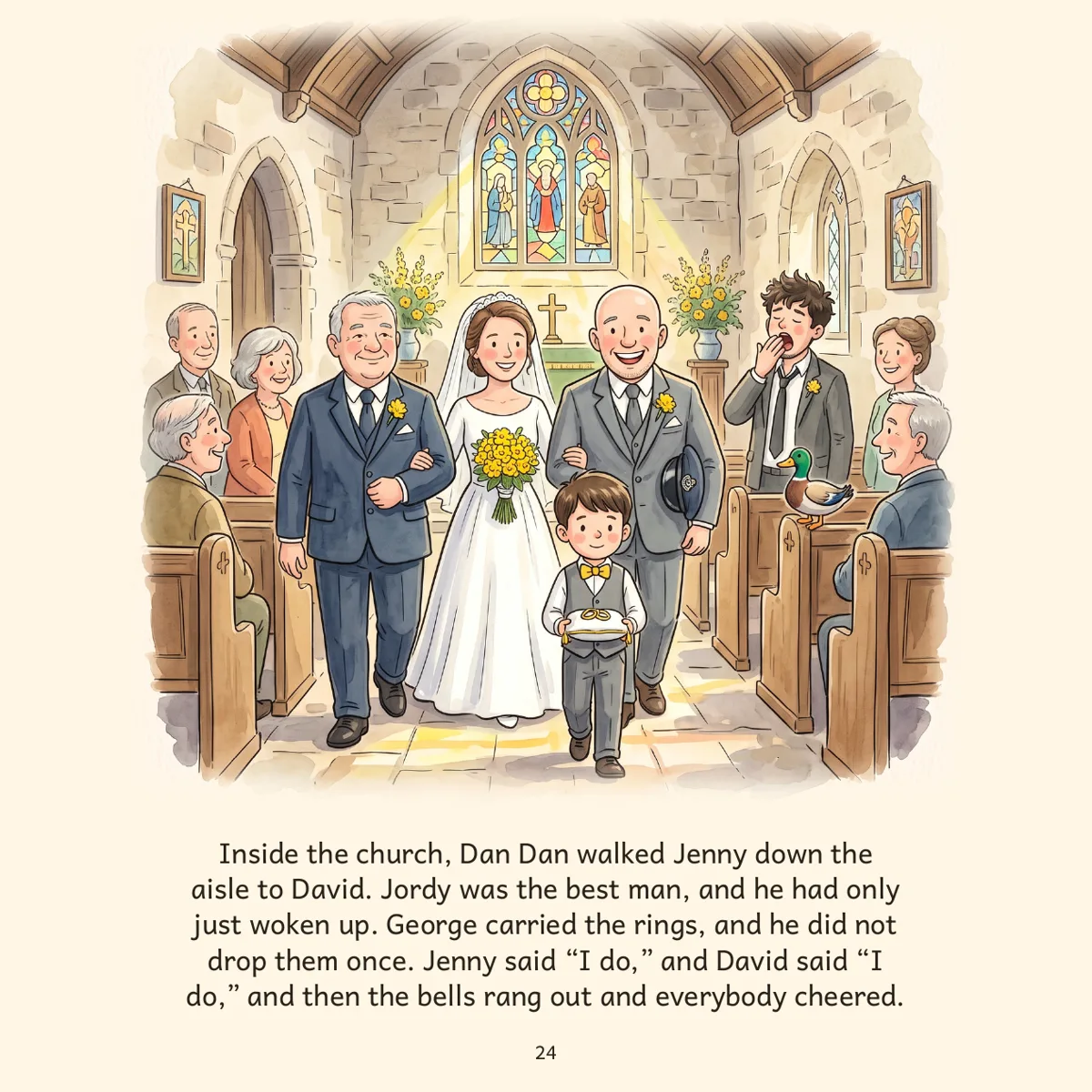 Look inside Old Charlie, illustrated page 2