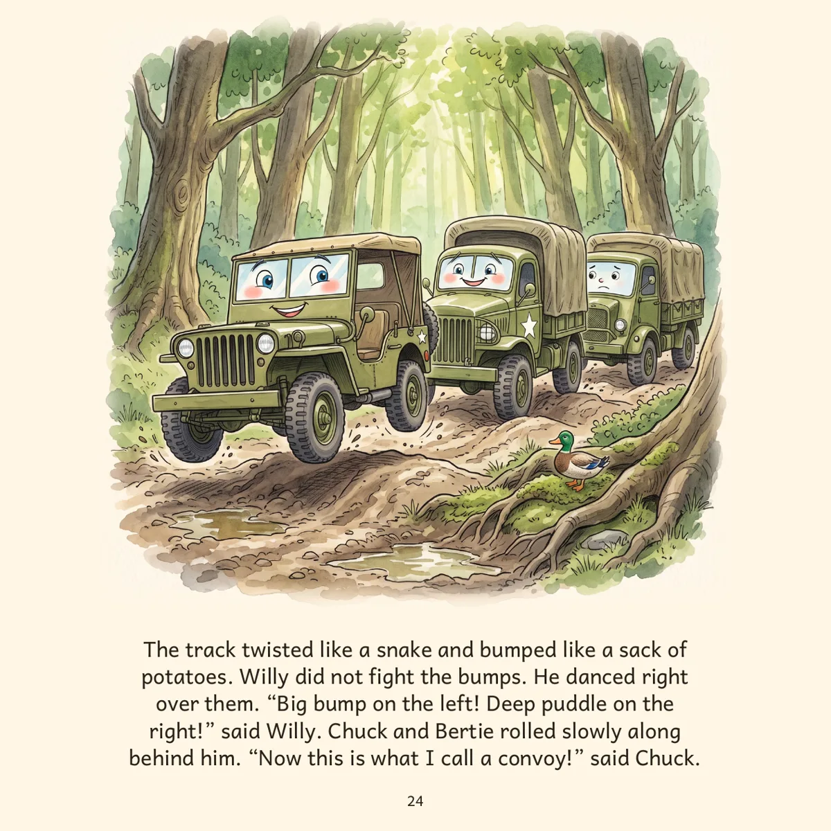 Look inside Willy, illustrated page 2